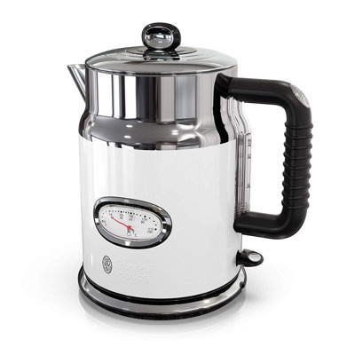 Hobbs 1.79 qt. Stainless Steel Electric Russell Hobbs Silver Tea Kettles for